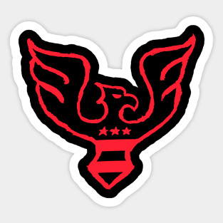 D. C UNITEEEED Sticker